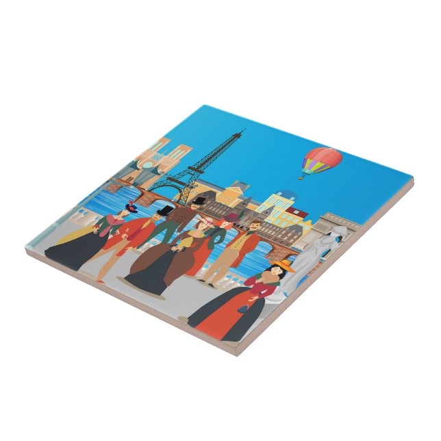 Carreau Paris victorien (Côté)