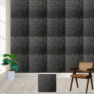 Carreau Parquet blanc noir foncé moderne