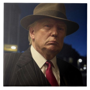 Carreau Parrain de l'Amérique Don J. Trump