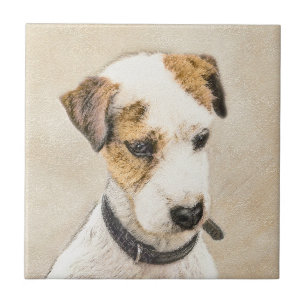 Carreau Parson Jack Russell Terrier Peinture - Chien Art