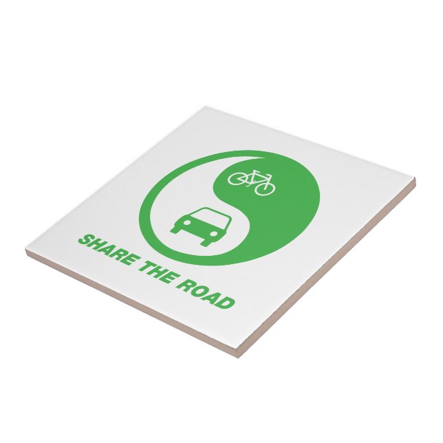 Carreau Partager la route (Côté)