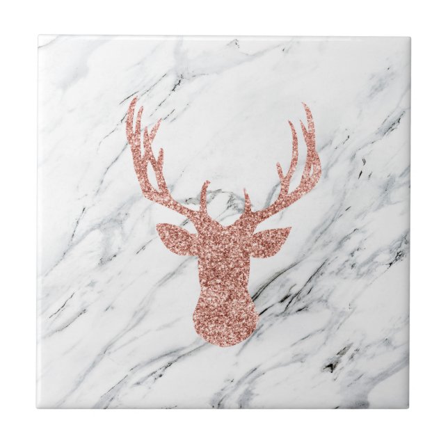 Carreau Parties scintillant Deer (Devant)