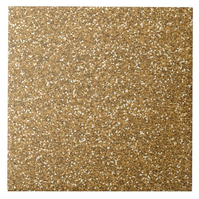 Carreau Parties scintillant Gold Glam Faux (Devant)