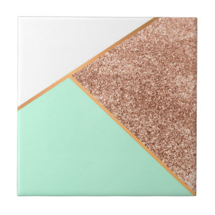 Carreau Parties scintillant Mosaïque Abstraite géométrique