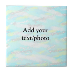 Carreau Parties scintillant pastel simple coloré ajouter v