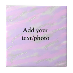 Carreau Parties scintillant pastel simple coloré ajouter v