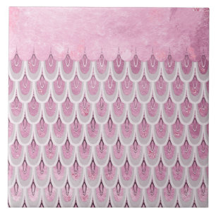 Carreau Parties scintillant rose brillant - Balances de po