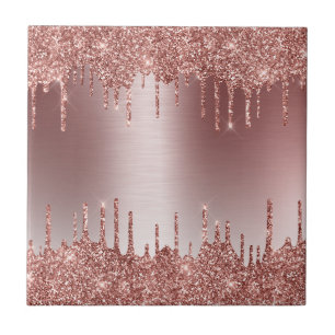 Carreau Parties scintillant rose Gold
