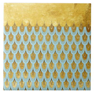 Carreau Parties scintillant Turquoise bleu brillant Balanc