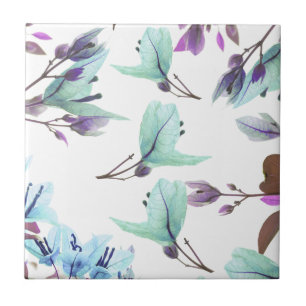 Carreau Pastel Colors Bougainvilliers Fleurs