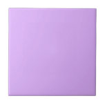 Carreau Pastel esthétique Mauve couleur solide<br><div class="desc">Belle couleur mauve mauve mauve ressort mauve. Style moderne chic pastel aestethic de style moderne en lavande couleur solide. Décor maison mauve,  décor esthétique mauve,  cuisine mauve,  couleur mauve.</div>