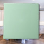 Carreau Pastel Pale Vert Couleur uni | Classique | Élégant<br><div class="desc">Pastel Pale Vert Couleur uni | Classique | Élégant | tendance | Style | Cadeau</div>
