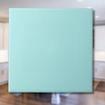 Carreau Pastel Turquoise couleur solide | Classique | Élég<br><div class="desc">Pastel Turquoise couleur solide | Classique | Élégant | tendance | Style | Cadeau</div>