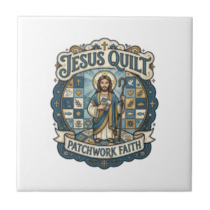 Carreau Patchwork Jésus Foi Patchwork Jésus