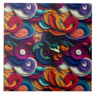 Carreau Patchwork multicolore