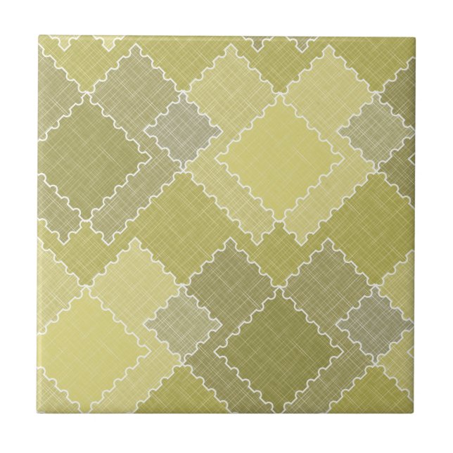 Carreau Patchwork texturé multicolore patches  (Devant)
