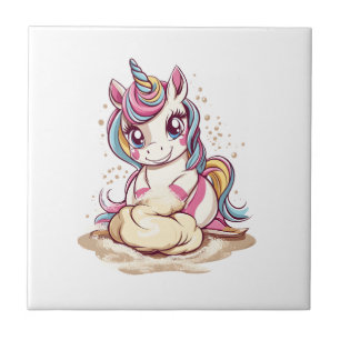 Carreau Pâte à modeler licorne (1)