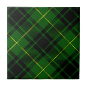 Carreau Pâte verte de tartan MacArthur