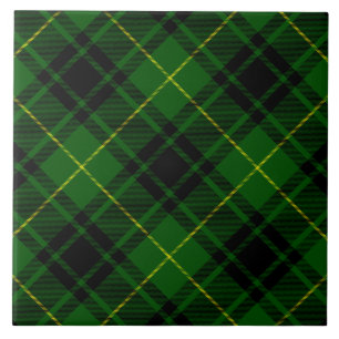 Carreau Pâte verte de tartan MacArthur