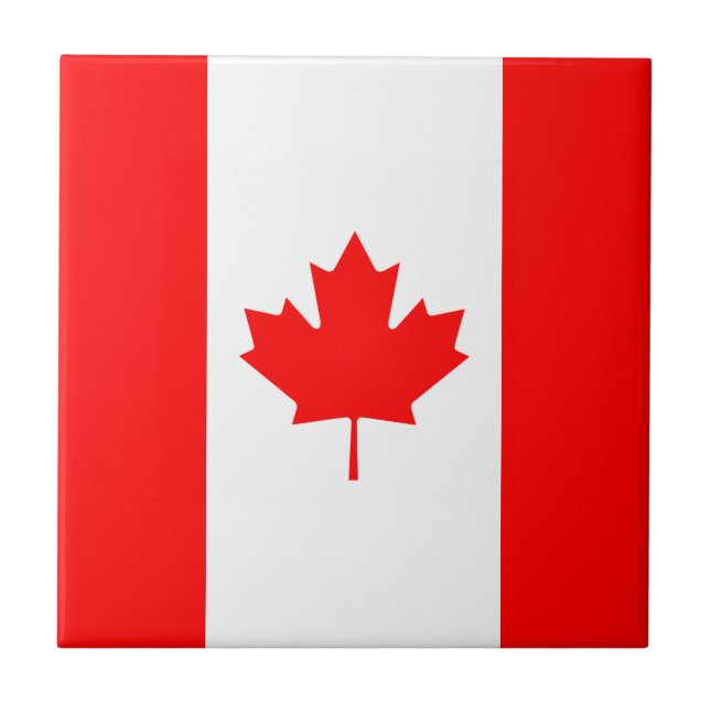Carreau Patriotic National Flag of Canada (Devant)