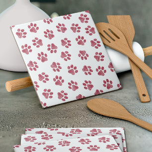 Carreau Patrouilles de Doodle, Paws de Chien, Paws De Bour