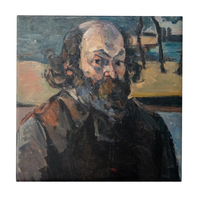 Carreau Paul Cezanne - Autoportrait (Devant)