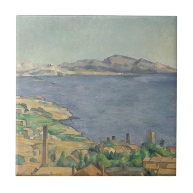 Carreau Paul Cezanne | le Golfe de Marseille vu de L (Devant)