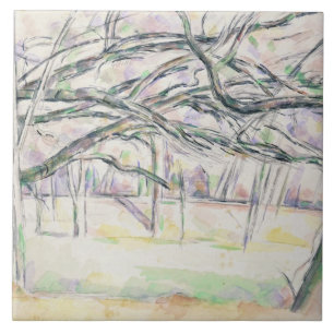 Carreau Paul Cezanne   le verger, c.1895 (la semaine sur