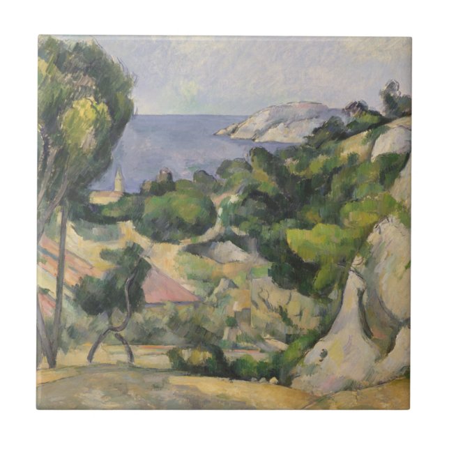 Carreau Paul Cezanne | L'Estaque (Devant)
