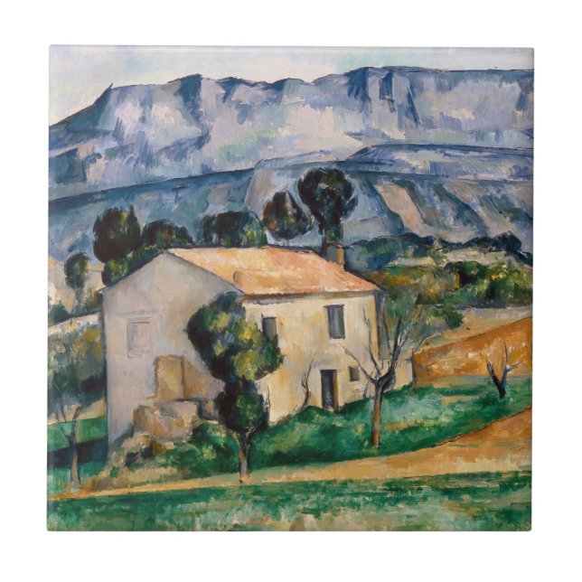 Carreau Paul Cezanne - Maison en Provence (Devant)