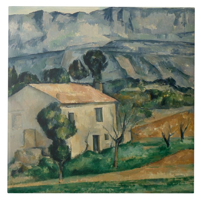 Carreau Paul Cezanne - Maison en Provence (Devant)
