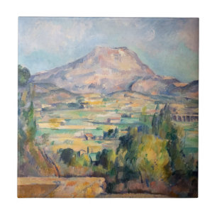 Carreau Paul Cezanne - Mont Sainte-Victoire