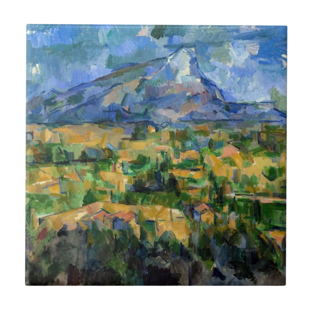 Carreau Paul Cezanne - Mont Sainte-Victoire (Devant)