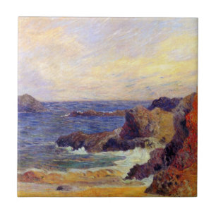 Carreau Paul Gauguin - Côte rocheuse Peinture d'art fin