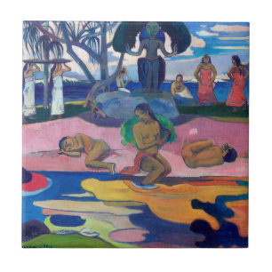 Carreau Paul Gauguin - Jour de la déesse / Mahana no atua