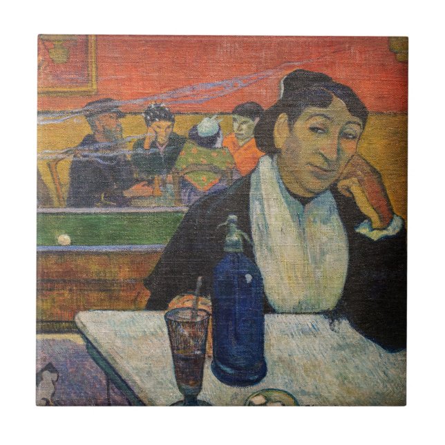 Carreau Paul Gauguin - Le Café de nuit, Arles (Devant)