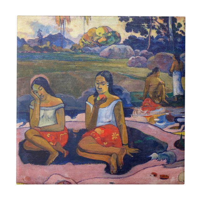 Carreau Paul Gauguin - Source sacrée, Douces Rêves (Devant)
