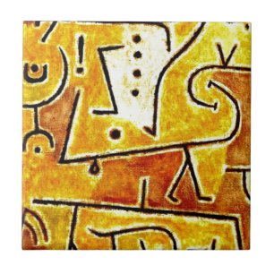 Carreau Paul Klee - Manteau rouge