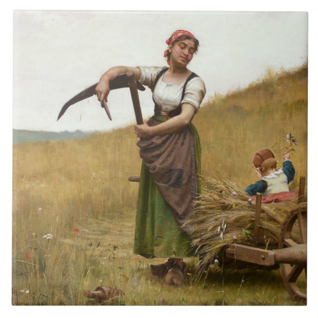 Carreau Paul Peel - Adoration (Devant)