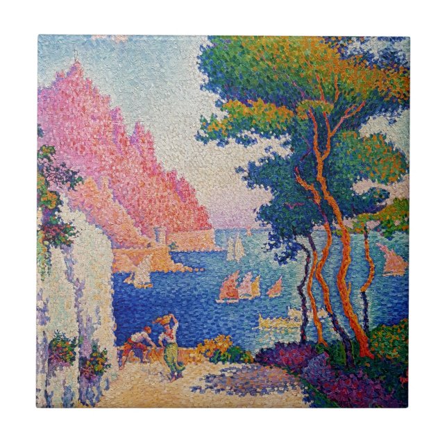 Carreau Paul Signac - Capo di Noli (Devant)