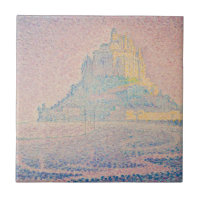 Paul Signac - Mont Saint Michel Fog et Soleil