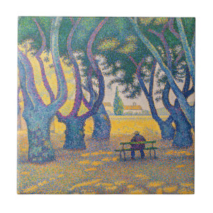 Carreau Paul Signac - Place des Lices, Saint-Tropez