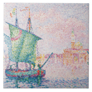 Carreau Paul Signac - Venise, Le Nuage Rose