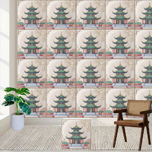 Carreau Pavillon chinois Carrelage en céramique