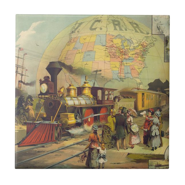 Carreau Pays de train de PIÈCE EN T (Devant)