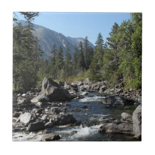 Carreau Paysage accidenté de la rivière Mountain