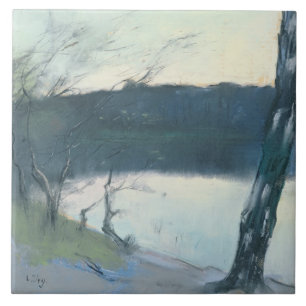 Carreau Paysage (en pastel sur la toile)