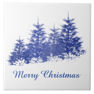 Carreau Paysage hivernal