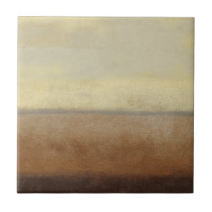 Carreau Paysage solitaire de désert par le Normand Wyatt