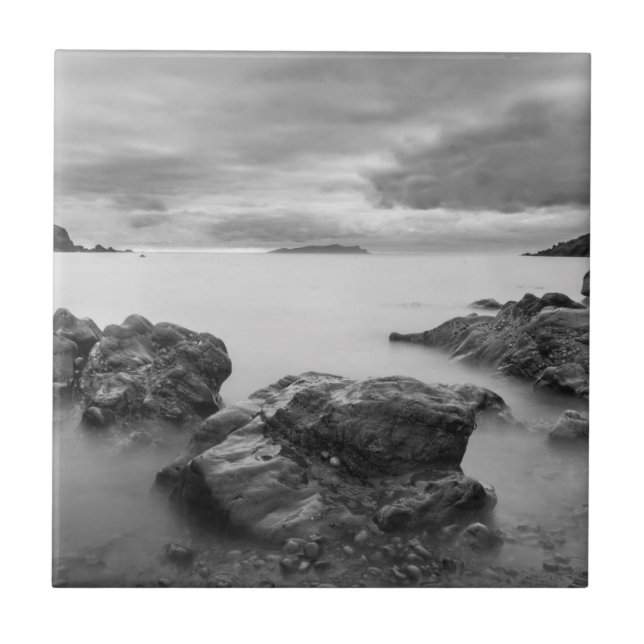 Carreau Paysage sur Shetland occidental (Devant)